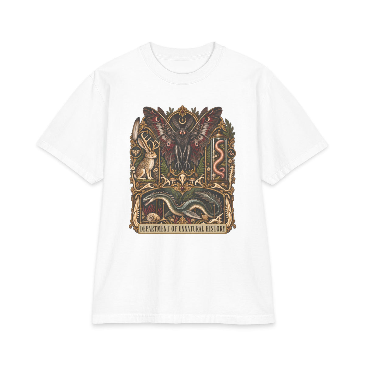 Department of Unnatural History - Premium Heavyweight Cryptid Tee