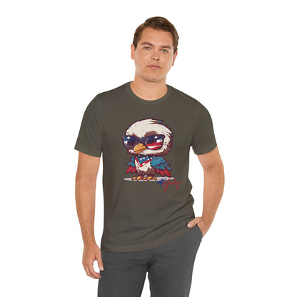 Cool Patriot Eagle Tee – Unisex Bella+Canvas Jersey - 4th of July T-shirt