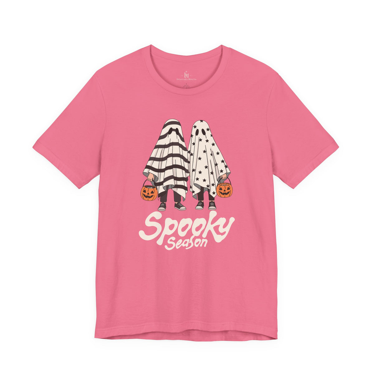 Spooky Season Ghosts - Halloween Bella+Canvas Graphic Tee