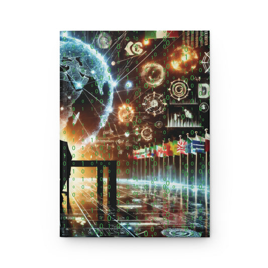Global Data Nexus — Premium Matte Hardcover Journal (5.75" x 8")