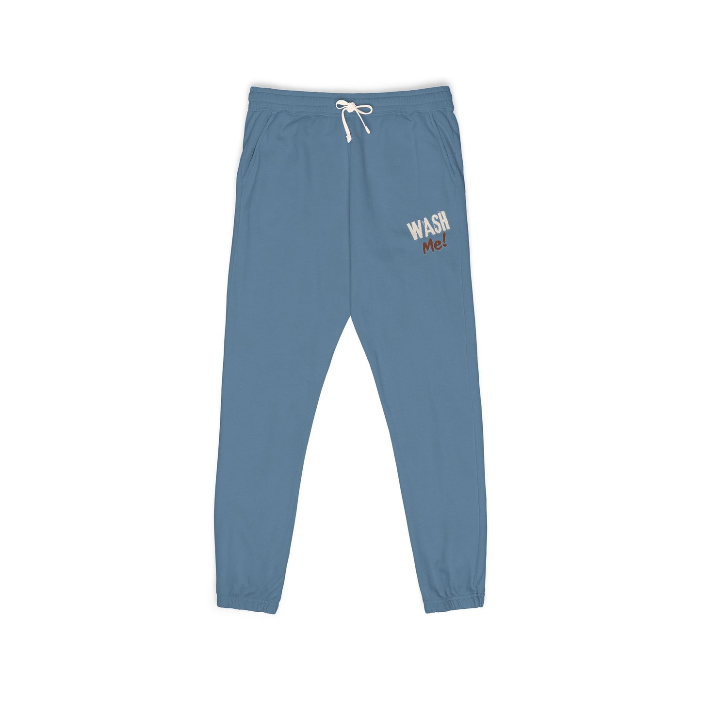 Wash Me! Funny Graphic — Unisex Garment-Dyed Fleece Sweatpants (Comfort Colors® 1469) | Invaluable Minutia