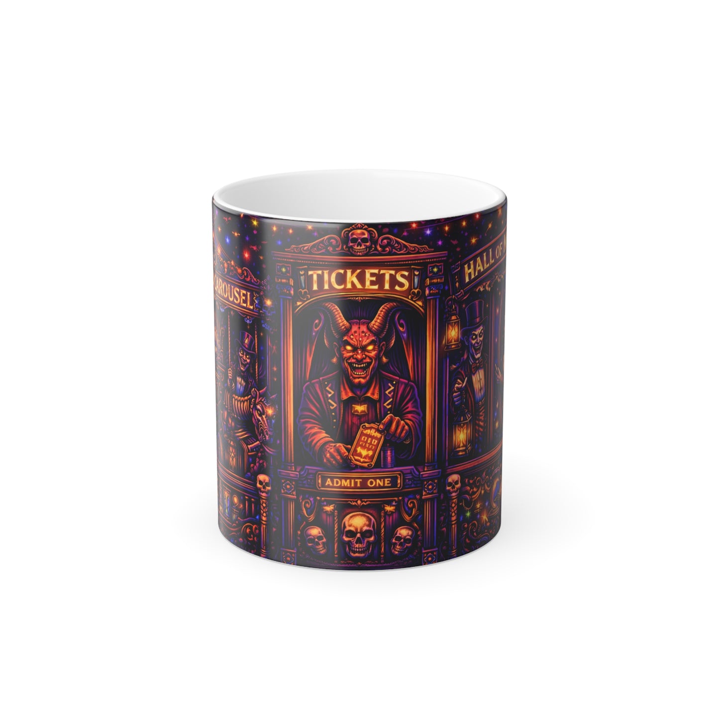 Haunted Carnival Heat Reveal Mug