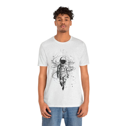 Cosmic Astronaut T-Shirt, Graphic Tee, Space Lover Gift, Unisex Casual Wear, Outer Space Clothing, Astronomy Fan Apparel