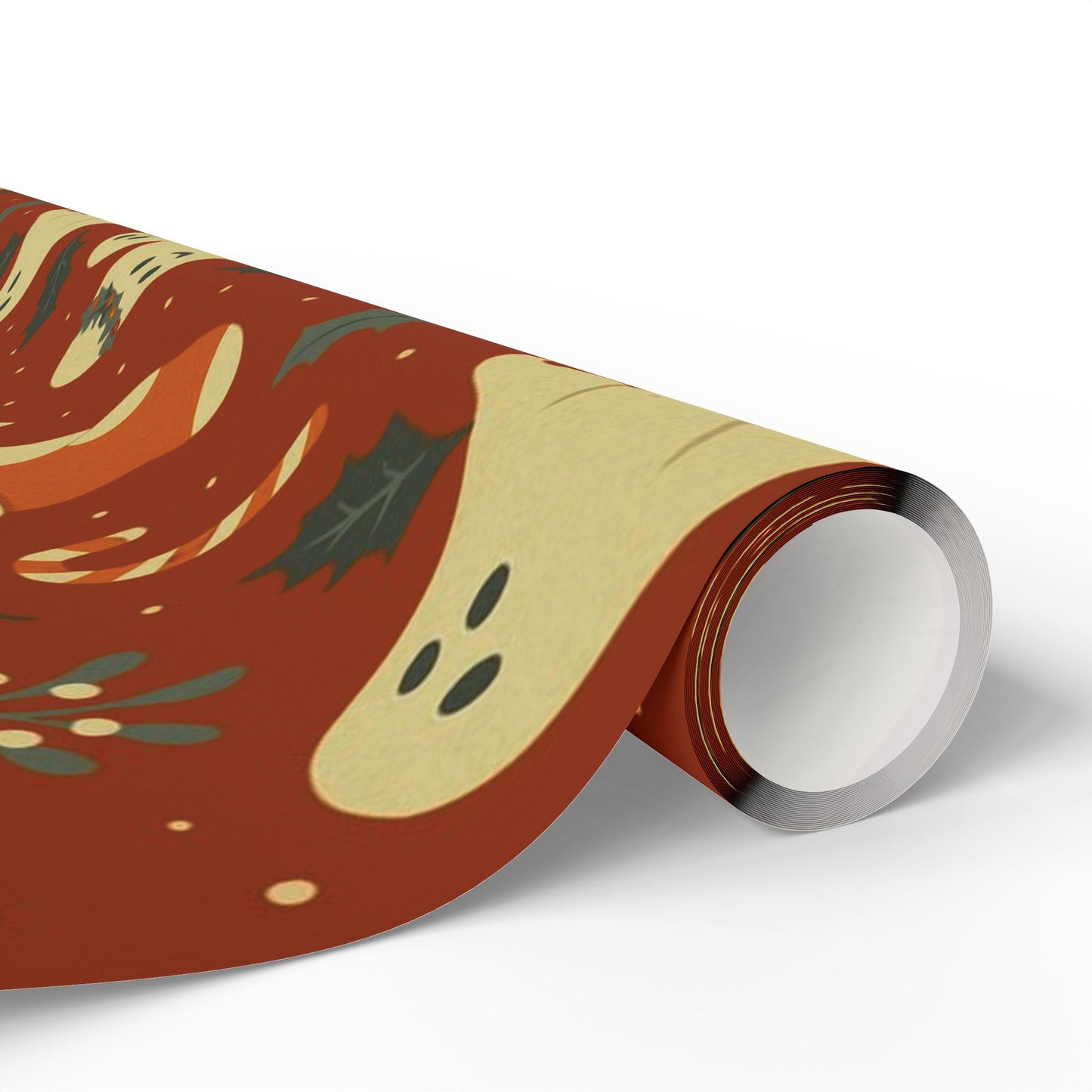 Vintage Holiday Ghosties - Luxury Holiday Wrapping Paper, Victorian Ghost Gift Wrap, 30" Roll (Matte/Gloss)