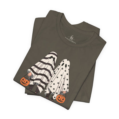 Spooky Season Ghosts - Halloween Bella+Canvas Graphic Tee