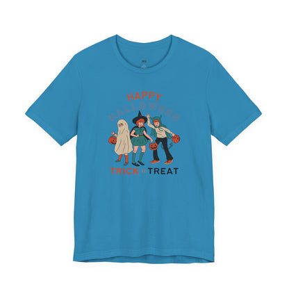 Happy Halloween Trick or Treat Vintage Vibe Tee – Bella+Canvas 3001