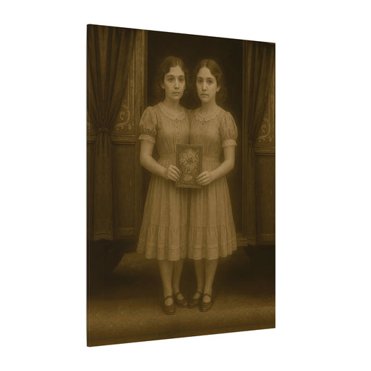 Conjoined Twins – Matte Canvas Print (Gallery-Wrapped) 0.75"