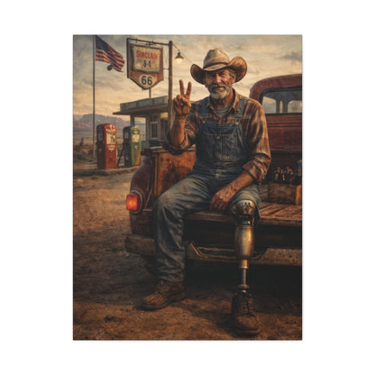 One Stop Before Tomorrow - Premium Matte Canvas Wall Art (1.25″ Gallery Wrap)