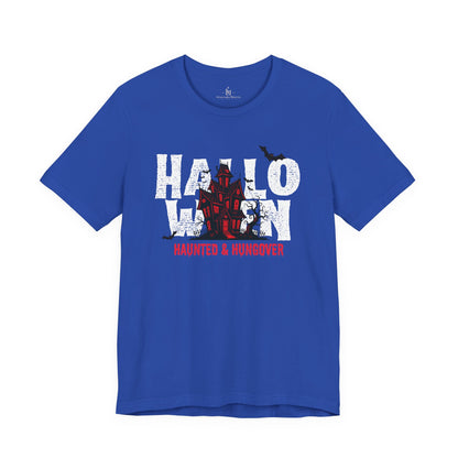 Haunted & Hungover - Halloween Bella+Canvas Graphic Tee