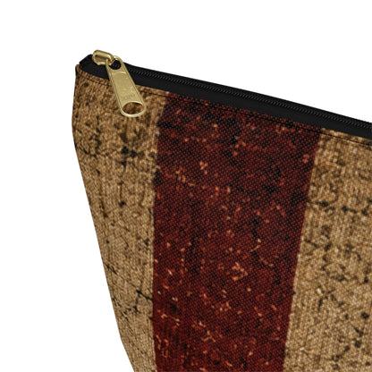 Vintage American Flag Accessory Pouch Pencil Pouch Makeup