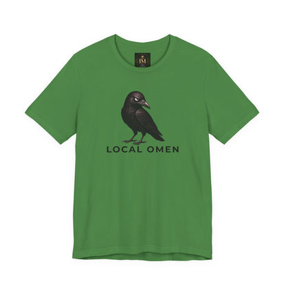 Local Omen Raven Graphic Tee | Crow Illustration T-Shirt