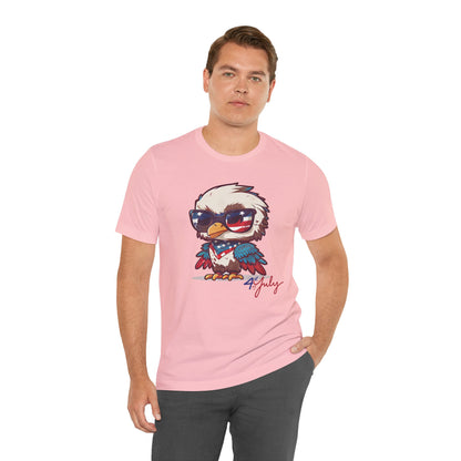 Cool Patriot Eagle Tee – Unisex Bella+Canvas Jersey - 4th of July T-shirt