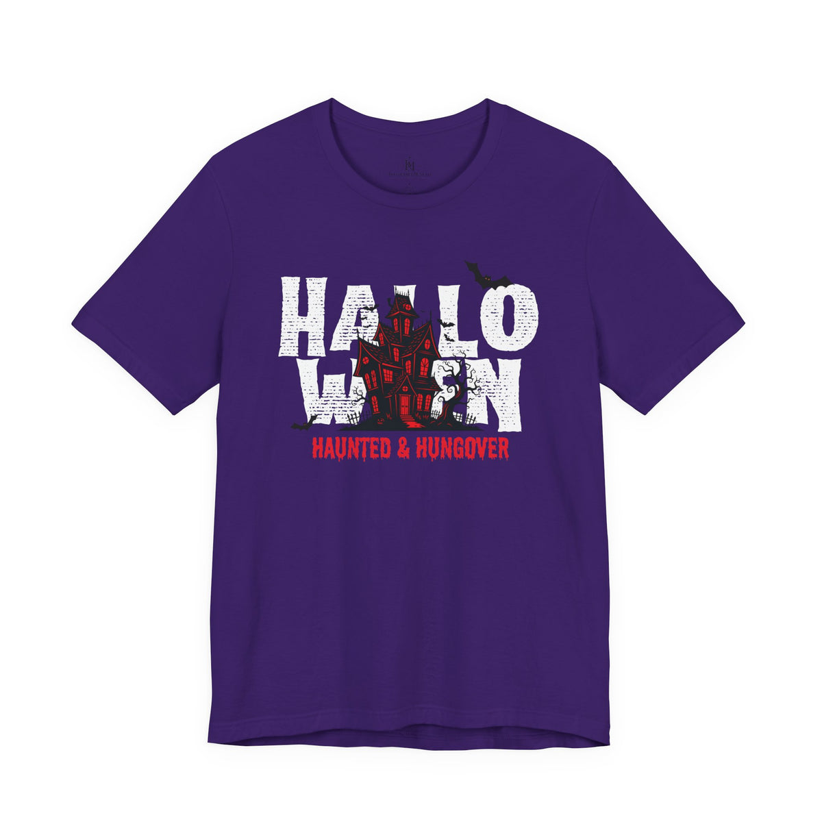 Haunted & Hungover - Halloween Bella+Canvas Graphic Tee