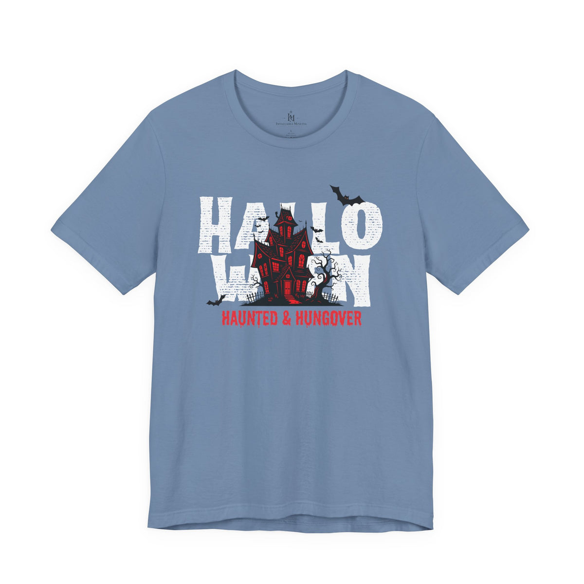 Haunted & Hungover - Halloween Bella+Canvas Graphic Tee
