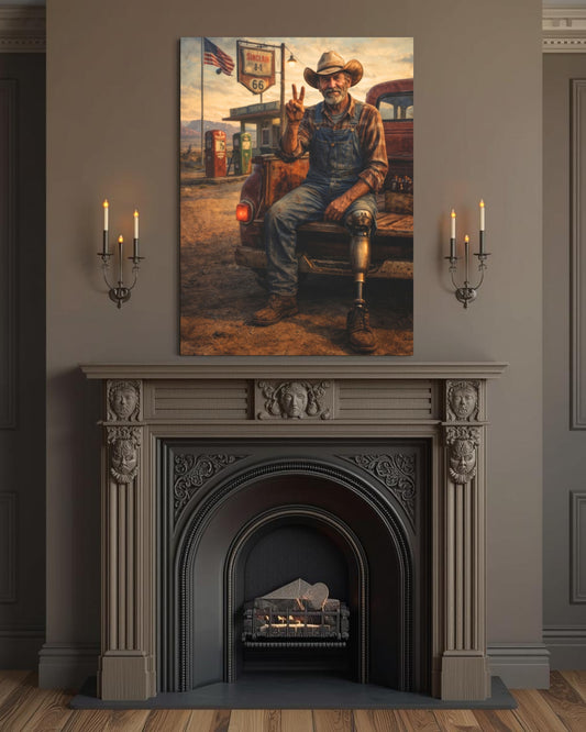 One Stop Before Tomorrow - Premium Matte Canvas Wall Art (1.25″ Gallery Wrap)