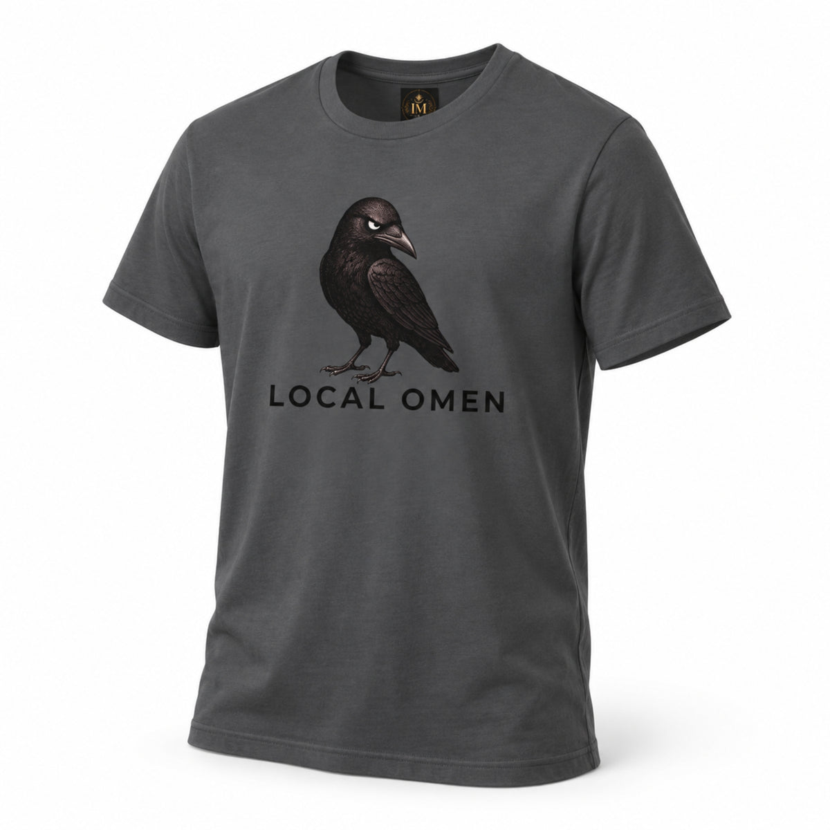 Local Omen Raven Graphic Tee | Crow Illustration T-Shirt