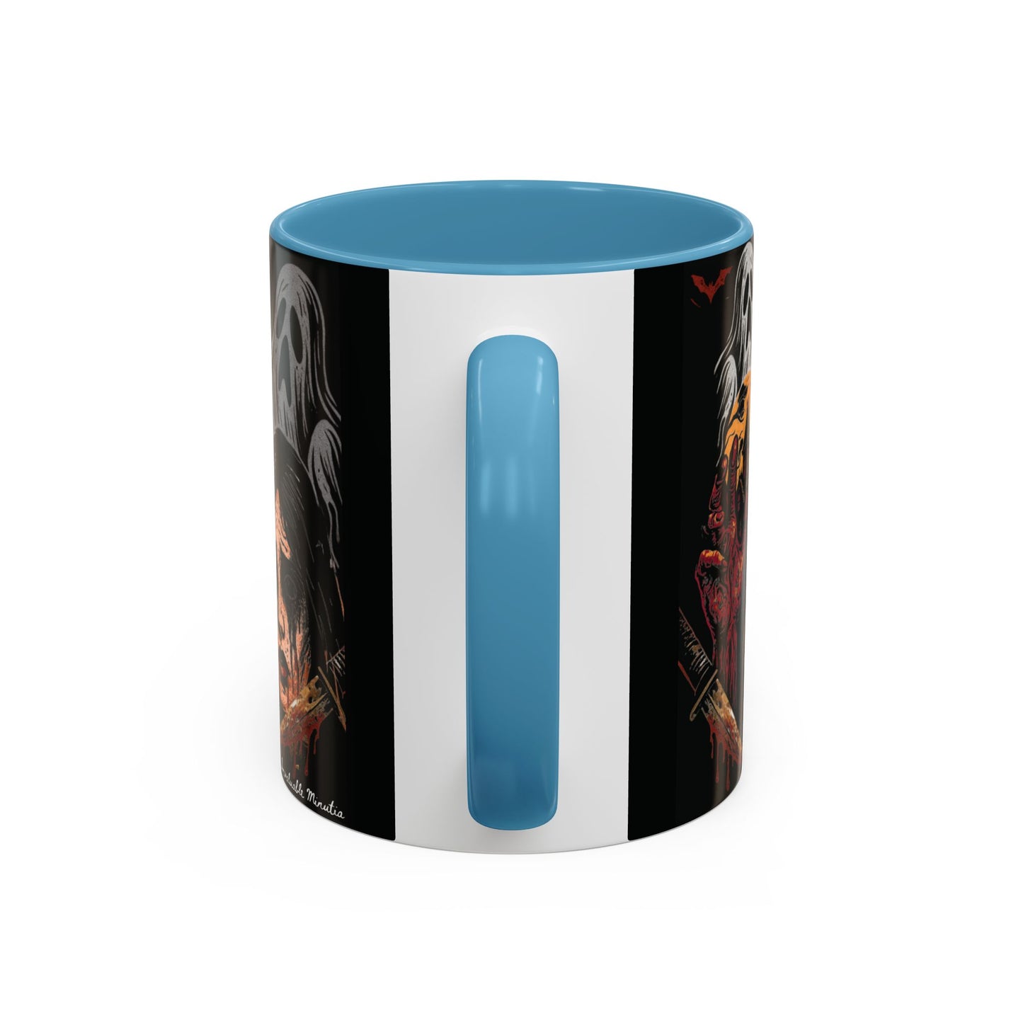 Horror Coffee Mug – Zombie Graveyard Halloween Design – 11oz & 15oz Ceramic – Creepy Goth Kitchen Decor