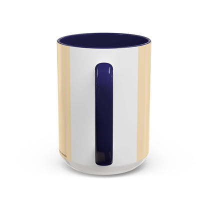 Teacher Mode – Color Accent Mug (11oz/15oz) • Rainbow Heart • Teacher Gift • Dishwasher & Microwave Safe