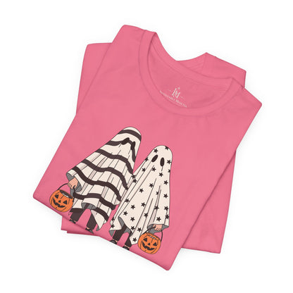Spooky Season Ghosts - Halloween Bella+Canvas Graphic Tee