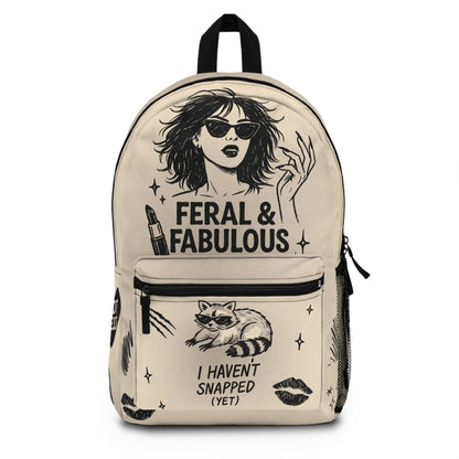 Feral & Fabulous AOP Backpack – Limited Boutique Drop