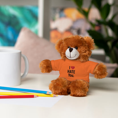 8" Stuffed Animal Gift for Adults, Cute Plush Toy, Humor Bear, Sarcastic Gifts, Quirky Decor, Comfort Toy with Quote