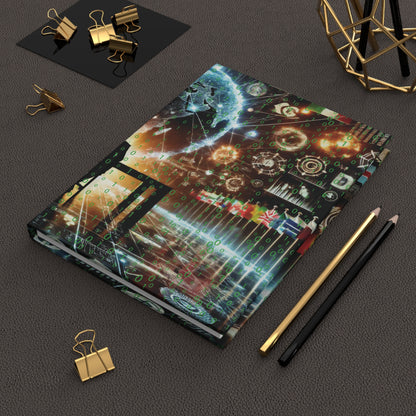 Global Data Nexus — Premium Matte Hardcover Journal (5.75" x 8")