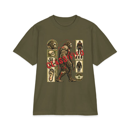 Classified Bigfoot Anatomy - Premium Heavyweight Cryptid Tee