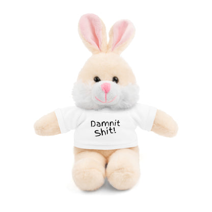 8" Funny Stuffed Animal Gift for Adults, Cute Plush Toy, Humor Bear, Sarcastic Gifts, Quirky Decor, Comfort Toy with Quote