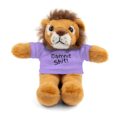 8" Funny Stuffed Animal Gift for Adults, Cute Plush Toy, Humor Bear, Sarcastic Gifts, Quirky Decor, Comfort Toy with Quote