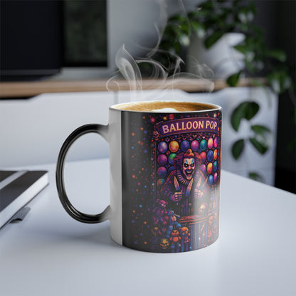 Creepy Carnival Games Color Morphing Mug