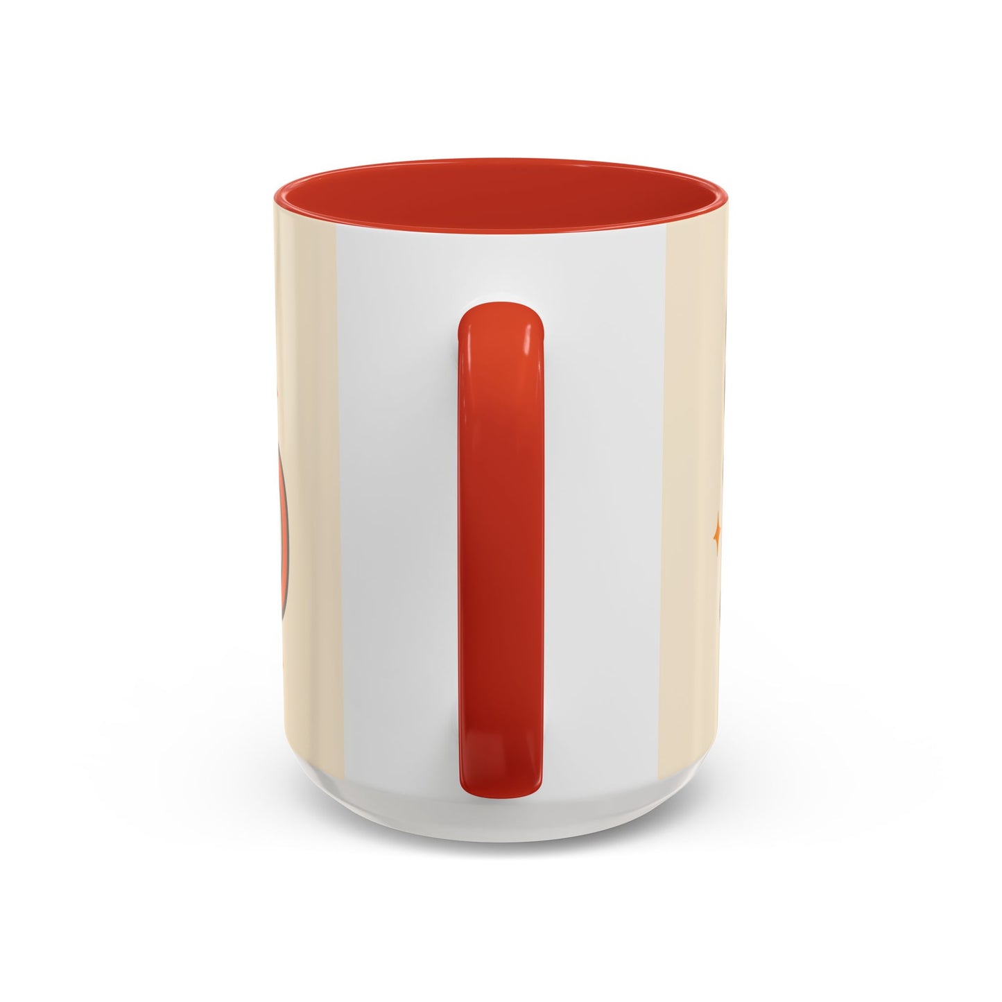 Study Fuel Color Accent Mug (11oz/15oz) – Retro Teacher/Student Coffee Cup • Back to School • Durable Ceramic