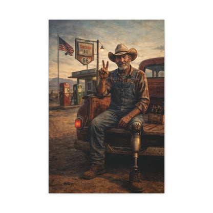 One Stop Before Tomorrow - Premium Matte Canvas Wall Art (1.25″ Gallery Wrap)