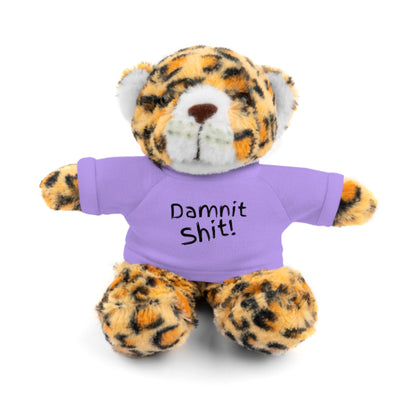 8" Funny Stuffed Animal Gift for Adults, Cute Plush Toy, Humor Bear, Sarcastic Gifts, Quirky Decor, Comfort Toy with Quote