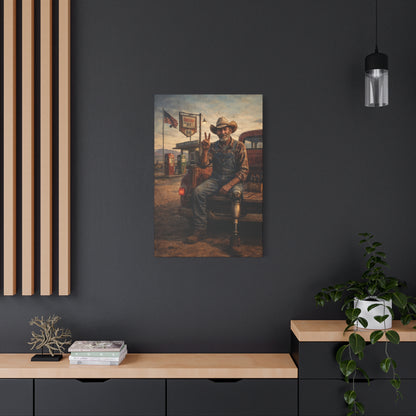 One Stop Before Tomorrow - Premium Matte Canvas Wall Art (1.25″ Gallery Wrap)
