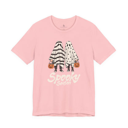 Spooky Season Ghosts - Halloween Bella+Canvas Graphic Tee