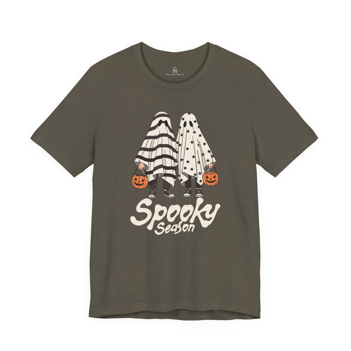 Spooky Season Ghosts - Halloween Bella+Canvas Graphic Tee