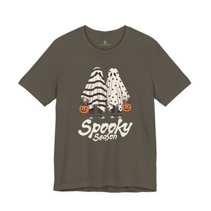 Spooky Season Ghosts - Halloween Bella+Canvas Graphic Tee