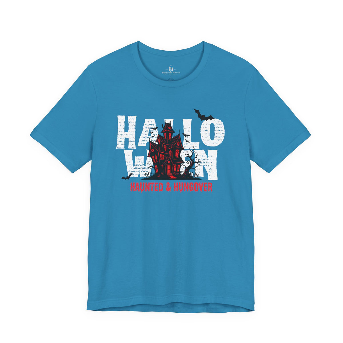 Haunted & Hungover - Halloween Bella+Canvas Graphic Tee