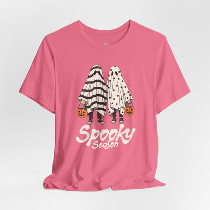 Spooky Season Ghosts - Halloween Bella+Canvas Graphic Tee