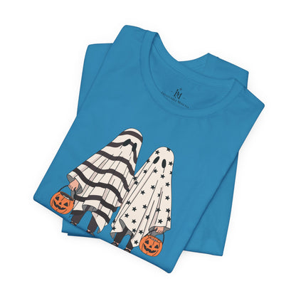 Spooky Season Ghosts - Halloween Bella+Canvas Graphic Tee