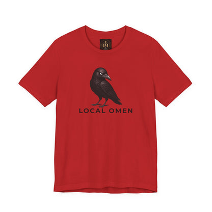 Local Omen Raven Graphic Tee | Crow Illustration T-Shirt