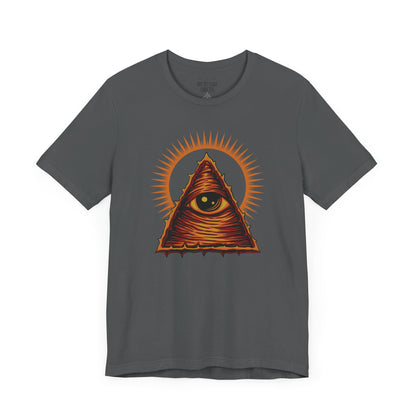 👁️ Mystical Eye Graphic Tee T-Shirt – Unisex Boho Style Streetwear