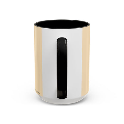Teacher Mode – Color Accent Mug (11oz/15oz) • Rainbow Heart • Teacher Gift • Dishwasher & Microwave Safe