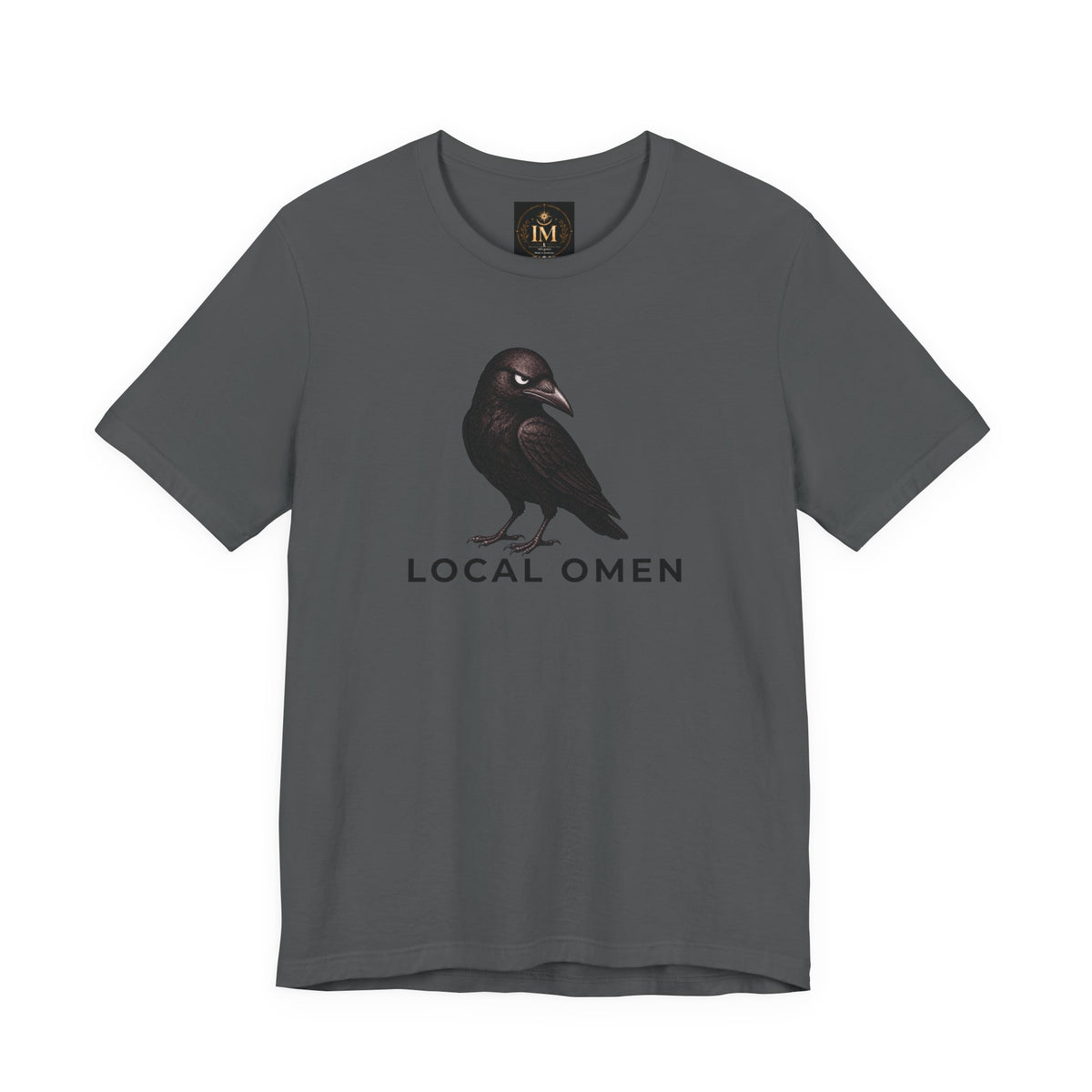 Local Omen Raven Graphic Tee | Crow Illustration T-Shirt