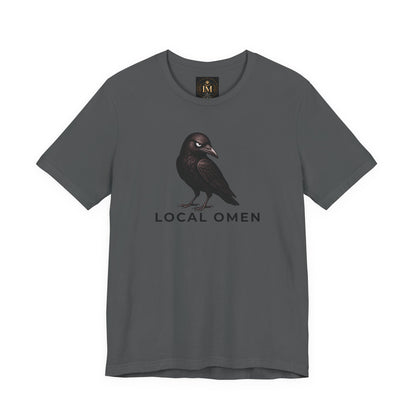 Local Omen Raven Graphic Tee | Crow Illustration T-Shirt