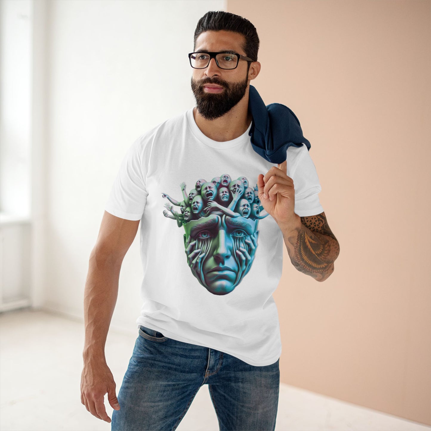 "Known." Mental Health, ADHD, Anxiety, Depression Expression | Premium AS Colour 5001 Tee - Surrealist Boutique Drop