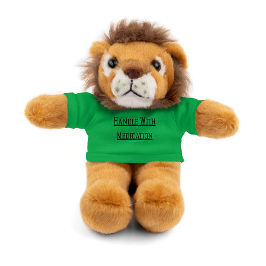 8" Funny Stuffed Animal Gift for Adults, Cute Plush Toy, Humor Bear, Sarcastic Gifts, Quirky Decor, Comfort Toy with Quote
