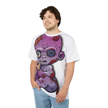 🧟‍♂️ Undead Baby – AOP Unisex Tee - All-Over Print Tee – Halloween, funny tshirt