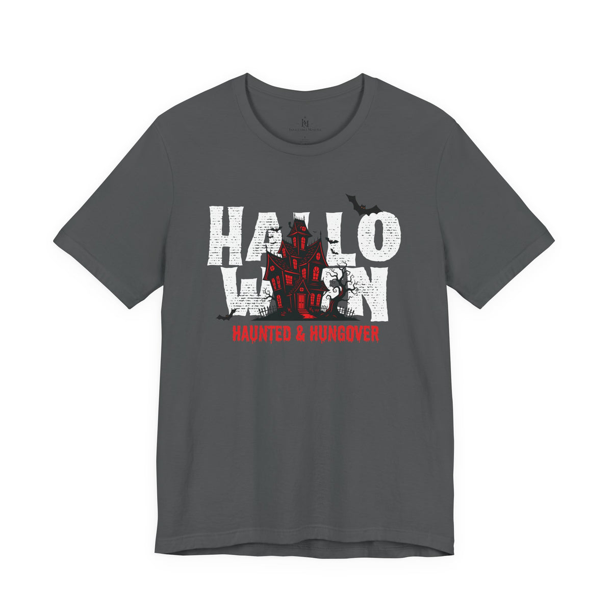 Haunted & Hungover - Halloween Bella+Canvas Graphic Tee