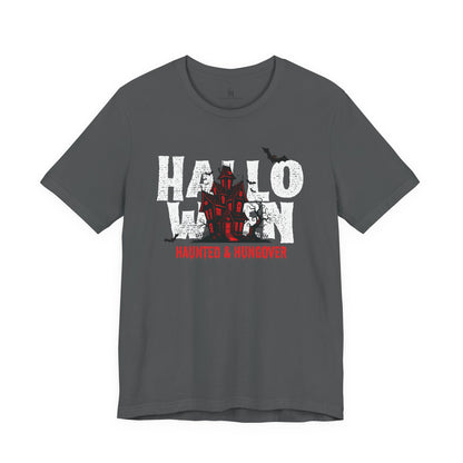 Haunted & Hungover - Halloween Bella+Canvas Graphic Tee